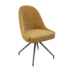Miami Swivel Dining Chair Ochre