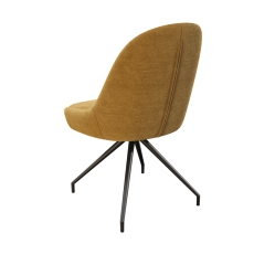 Miami Swivel Dining Chair Ochre