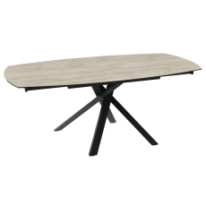 Kheops Extending Dining Table 130-190cm Travertine