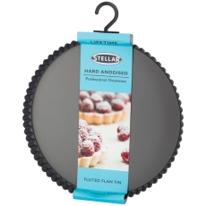 Stellar Fluted Flan Tin, Loose Base 25cm