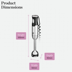 Good Food 5 In 1 Hand Blender Stainless-Steel