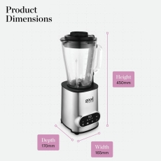 Good Food Digital Jug Blender Stainless Steel