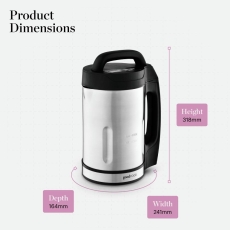 Good Food 1.6L Soup Maker Saute Function