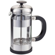 Judge 3 Cup Glass Cafetiere - Silver