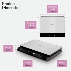 Good Food 15Kg Digital Talking Kitchen Scales