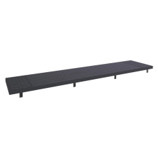 Fox Bench Seat Pad 180cm Grey