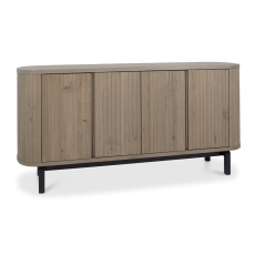 Vigo Wide Sideboard Grey Oiled Oak