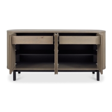 Vigo Wide Sideboard Grey Oiled Oak