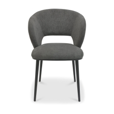 Vigo Luca Dining Chair Grey Fabric