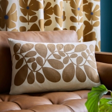 Orla Kiely Sycamore Stripe 40cm x 60cm Cushion Coffee