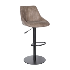 Huxley Adjustable Bar Stool Taupe