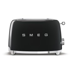 Smeg 2 Slice Toaster Black