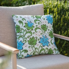 Blue Climber Square Scatter Cushion