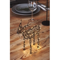 Brown Wire Reindeer Large