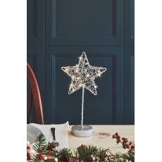Table Wire Star Silver