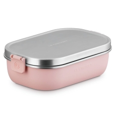 Le Creuset On The Go Lunch Box 900ml Shell Pink