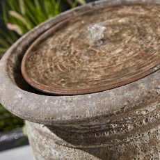 Leona Antique White Water Feature