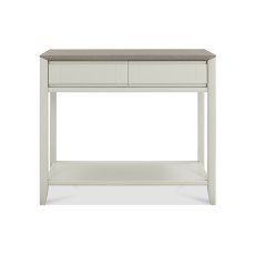 Burnham Console Table Grey Washed & Soft Grey