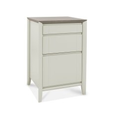 Burnham Filing Cabinet Grey Washed & Soft Grey