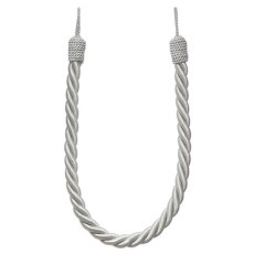 Reef Rope Twisted Tieback Silver