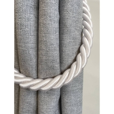 Reef Rope Twisted Tieback White