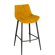 Silver Bar Stool Saffron