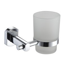 Showerdrape Admiralty Collection Glass Toothbrush Holder