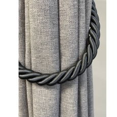 Reef Rope Twisted Tieback Charcoal