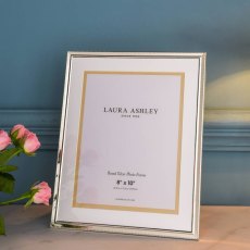 Laura Ashley Boxed Photo Frame Polished Silver