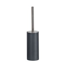 Showerdrape Alto Toilet Brush & Holder Grey Resin