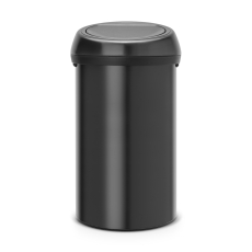 Brabantia Touch Bin 60L Matt Black/Matt Black Lid