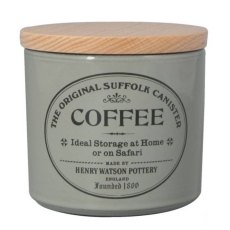 Henry Watsons Original The Suffolk Collection - Small Coffee Canister Dove Grey