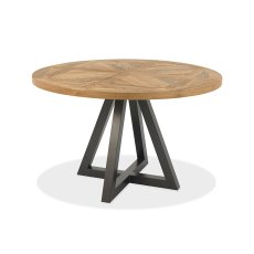 Rustic Circular Dining Table