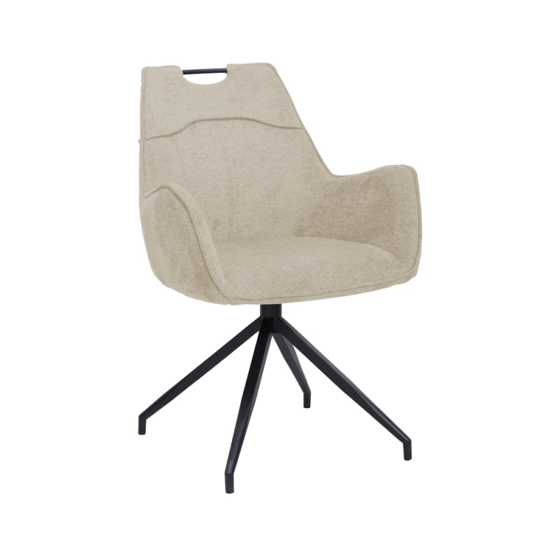 Magnus Swivel Armchair Natural