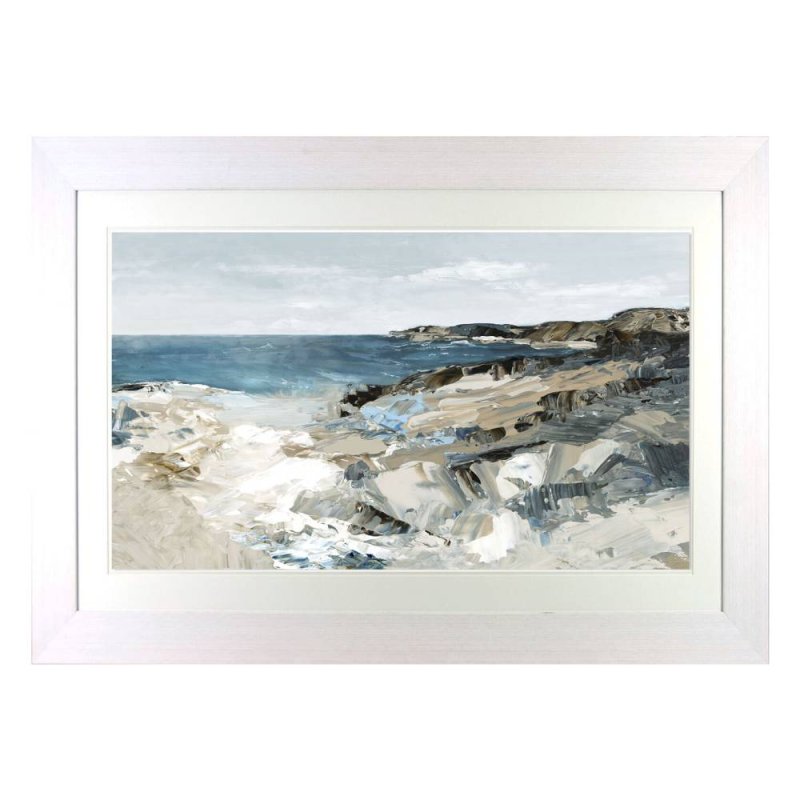 The Shore ll Framed Print by Luna Mavis