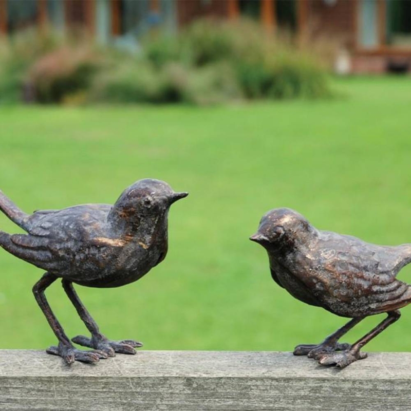 Small Set of Birds - Garden Sculpture