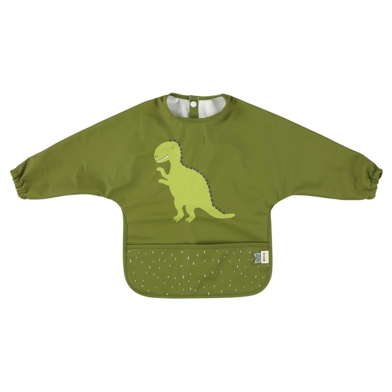 Mr Dino Waterproof Long Sleeve Bib