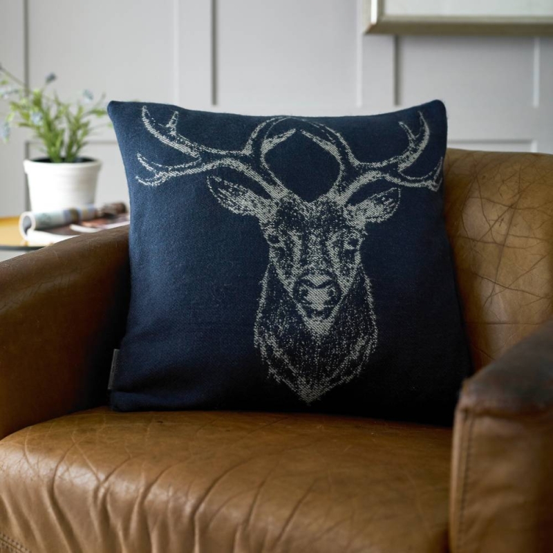 Deyongs Stag Cushion 45cm