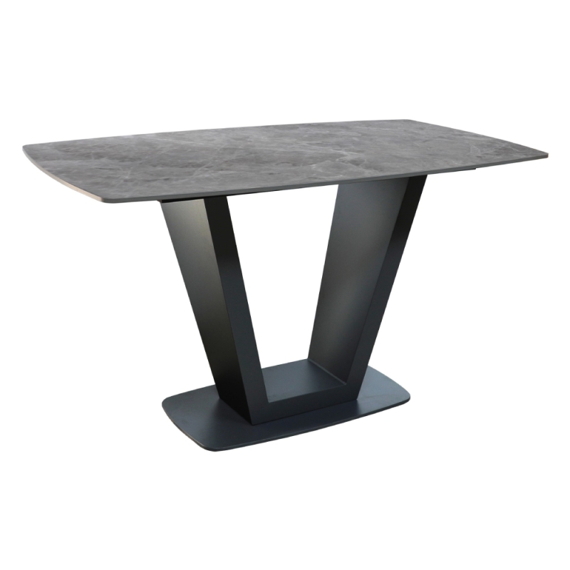 Ariel Compact Dining Table Grey