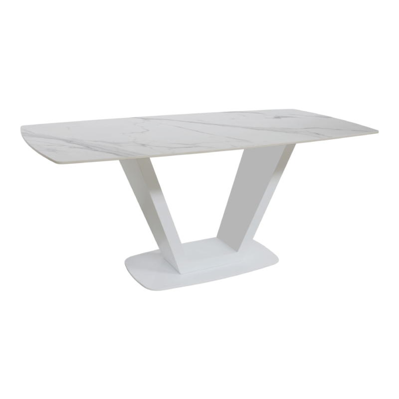 Ariel Dining Table White