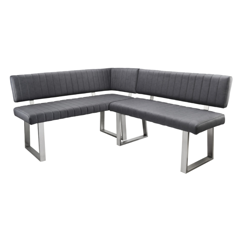 Ariel Corner Bench LH Grey