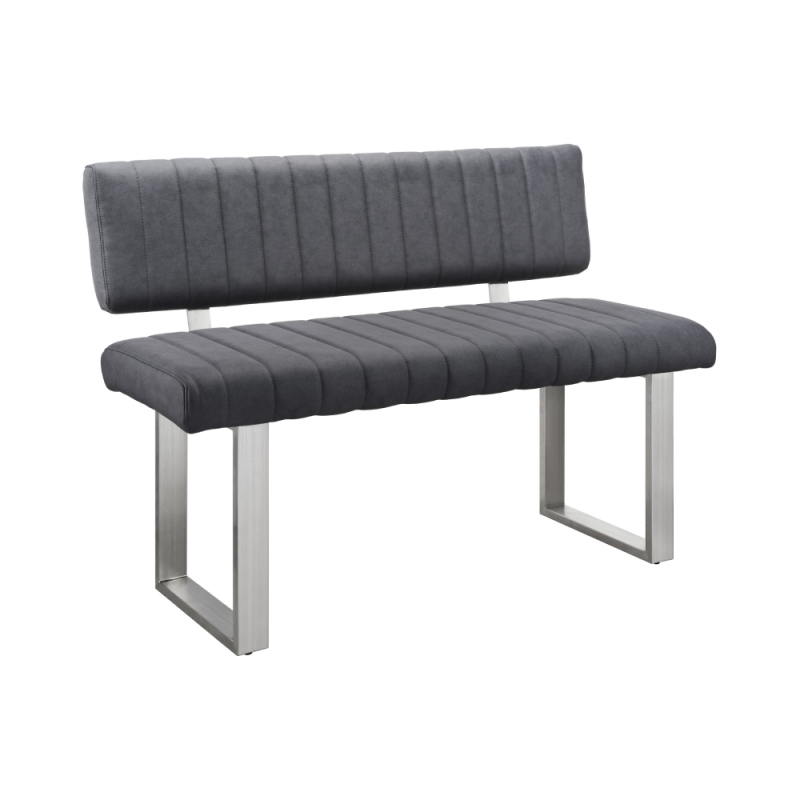 Ariel Side Bench Grey