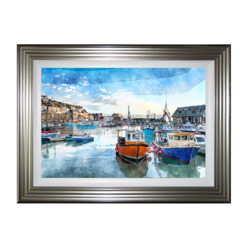 Mevagissey Framed Picture - Large