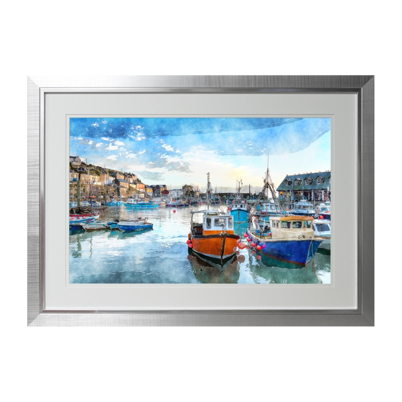 Mevagissey Framed Picture - Medium