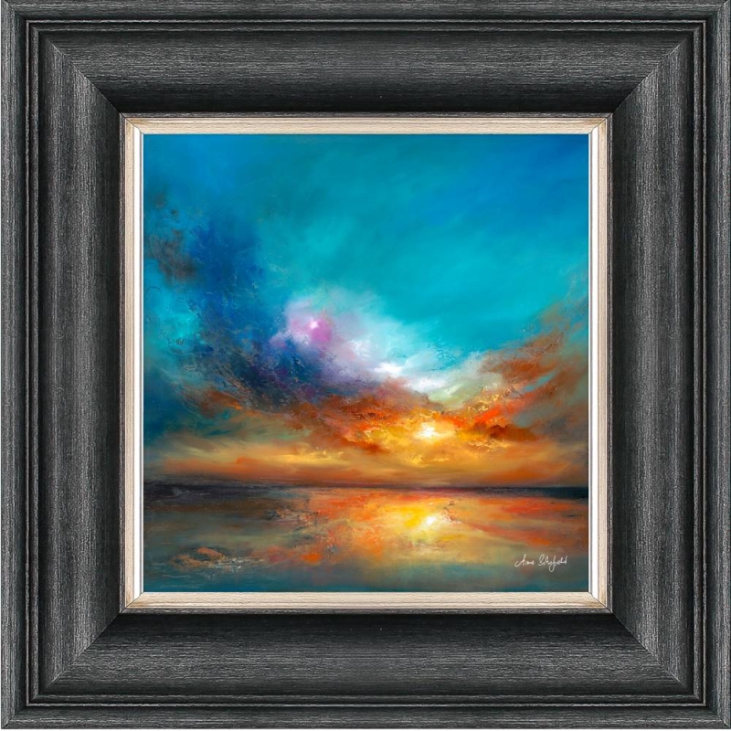 Amazing Sunset Framed Picture by Anna Schofield