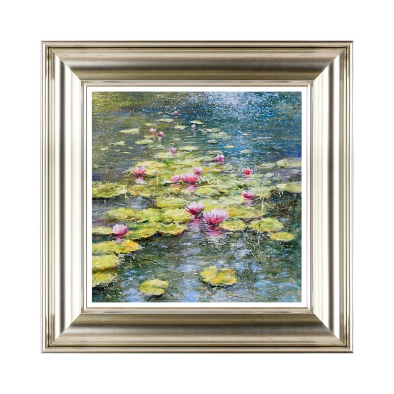 Waterlilies II - Framed Picture By Mariusz Kaldowski