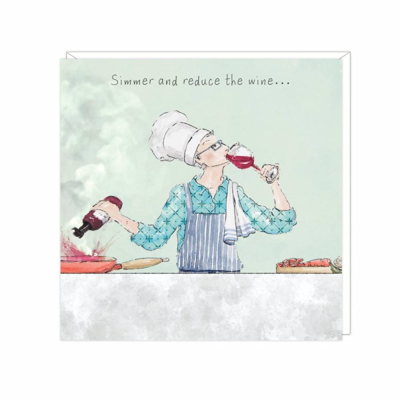 Simmer - Greeting Card