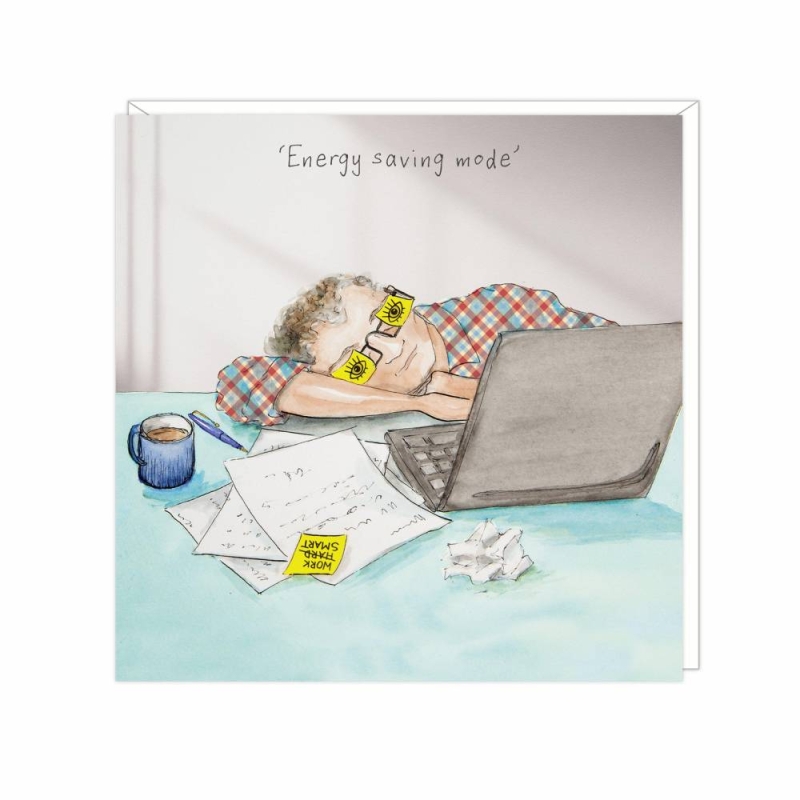 Energy Saving - Greeting Card