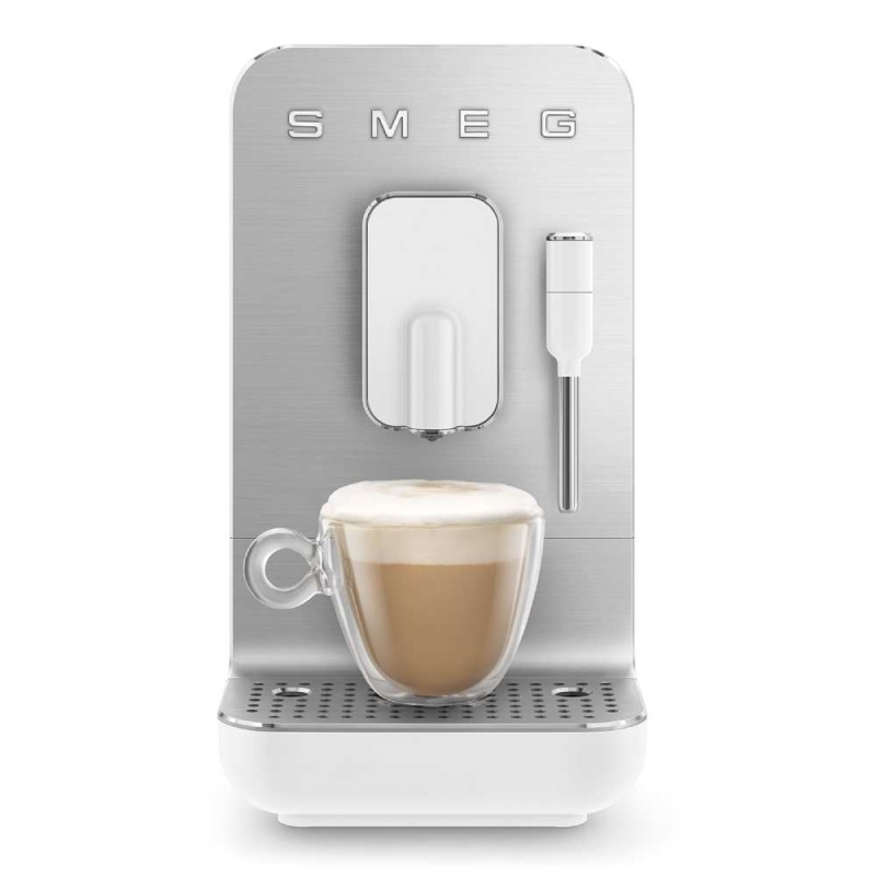 Smeg Bean To Cup Coffee Machine Matte White