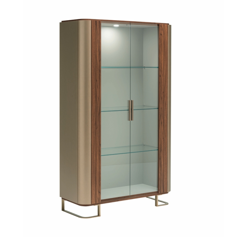 Henya 2 Door Curio Cabinet